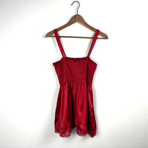 XXJ Red Baby Doll Butterfly Top Size M